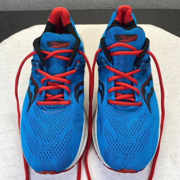 Saucony Triumph 20 Blue ‎ PWRRUN+ Women's Running shoes,Size 9,Athletic Shoes - Picture 2 of 15